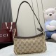 Replica Perfetta Borsa a tracolla piccola Gucci 875847 Gossip marrone Imitazione