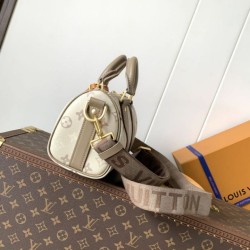 Replica Perfetta Borsa LV Keepall Bandoulière 25 M29272 con chip 163C per codice variabile Imitazione