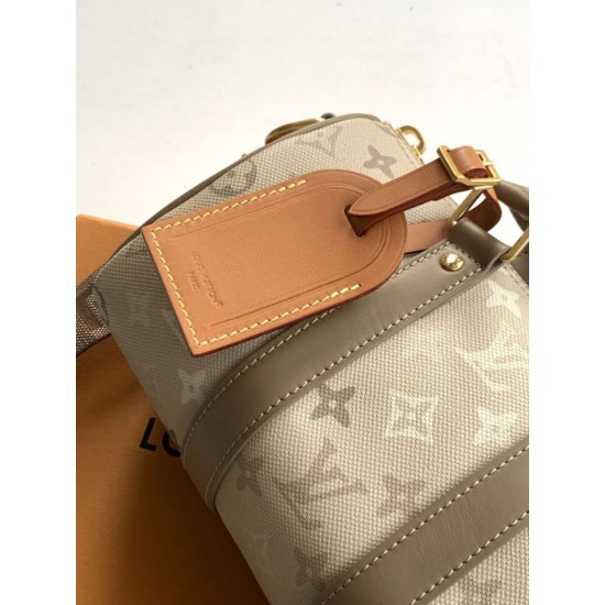 Replica Perfetta Borsa LV Keepall Bandoulière 25 M29272 con chip 163C per codice variabile Imitazione