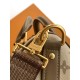 Replica Perfetta Borsa LV Keepall Bandoulière 25 M29272 con chip 163C per codice variabile Imitazione