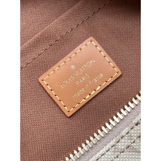 Replica Perfetta Borsa LV Keepall Bandoulière 25 M29272 con chip 163C per codice variabile Imitazione