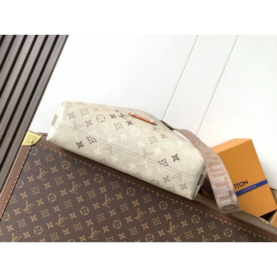 Replica Perfetta Borsa a tracolla LV Vagabond Hobo con chip che cambia codice 163C M26931 Imitazione