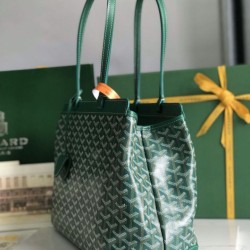 Replica Perfetta Borsa tote Goyard Bellechasse Biaude PM Verde Imitazione