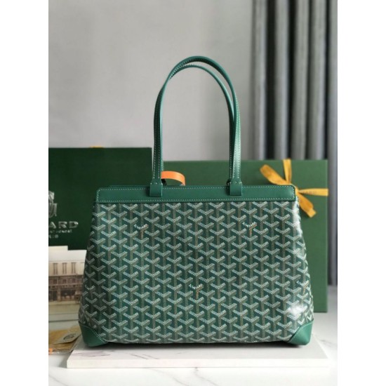 Replica Perfetta Borsa tote Goyard Bellechasse Biaude PM Verde Imitazione