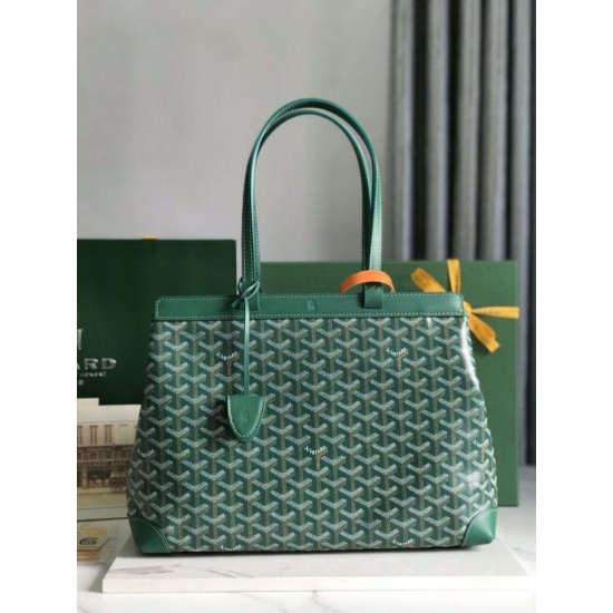 Replica Perfetta Borsa tote Goyard Bellechasse Biaude PM Verde Imitazione