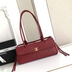Replica Perfetta Borsa shopper Chanel AS6288 Baguette rossa Imitazione