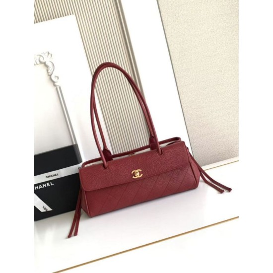 Replica Perfetta Borsa shopper Chanel AS6288 Baguette rossa Imitazione