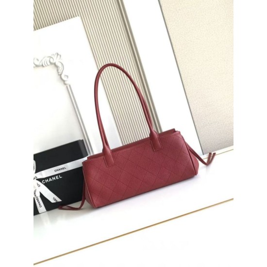 Replica Perfetta Borsa shopper Chanel AS6288 Baguette rossa Imitazione