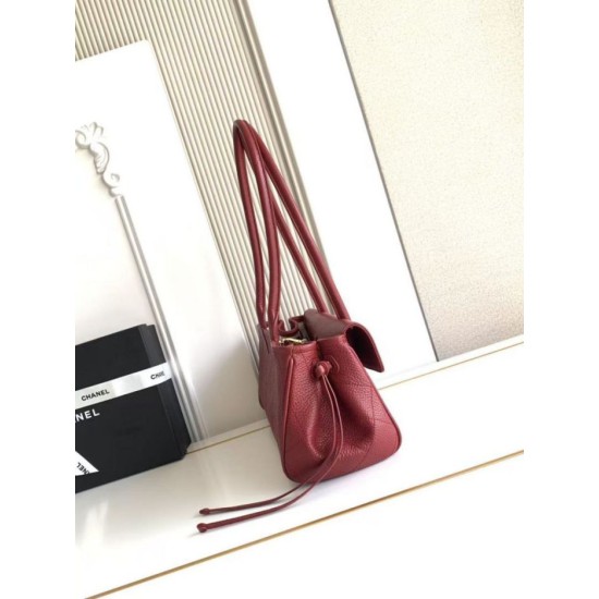 Replica Perfetta Borsa shopper Chanel AS6288 Baguette rossa Imitazione