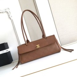 Replica Perfetta Borsa shopper Chanel AS6288 Baguette Marrone Imitazione
