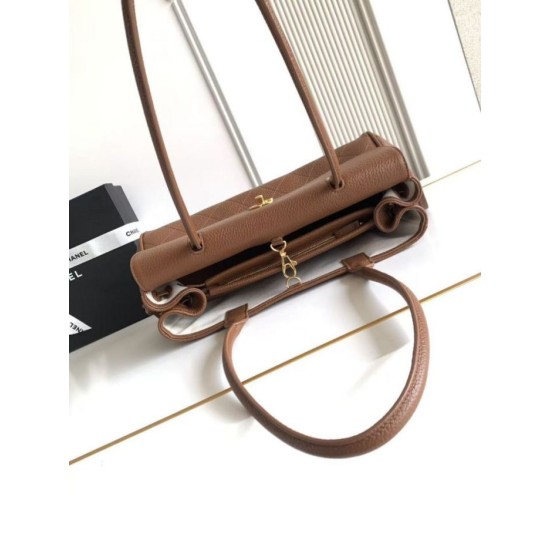 Replica Perfetta Borsa shopper Chanel AS6288 Baguette Marrone Imitazione