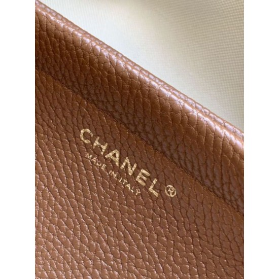 Replica Perfetta Borsa shopper Chanel AS6288 Baguette Marrone Imitazione