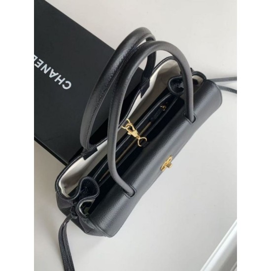 Replica Perfetta Borsa shopper Chanel AS6288 Baguette Nero Imitazione