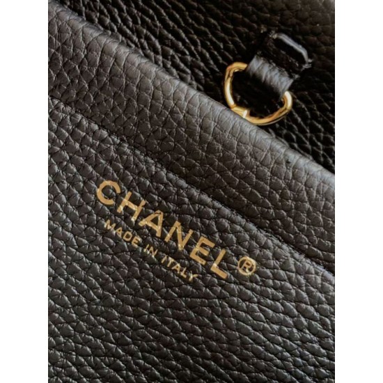 Replica Perfetta Borsa shopper Chanel AS6288 Baguette Nero Imitazione