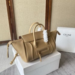 Replica Perfetta Borse Celine Little Luggage 36cm albicocca Imitazione