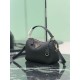 Replica Perfetta Borsa a tracolla piccola Prada 1BC277 con manico superiore nera Imitazione
