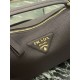 Replica Perfetta Borsa a tracolla piccola Prada 1BC277 con manico superiore nera Imitazione