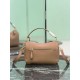 Replica Perfetta Borsa a tracolla piccola Prada 1BC277 con manico superiore marrone Imitazione