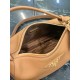 Replica Perfetta Borsa a tracolla piccola Prada 1BC277 con manico superiore marrone Imitazione