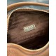 Replica Perfetta Borsa a tracolla piccola Prada 1BC277 con manico superiore marrone Imitazione