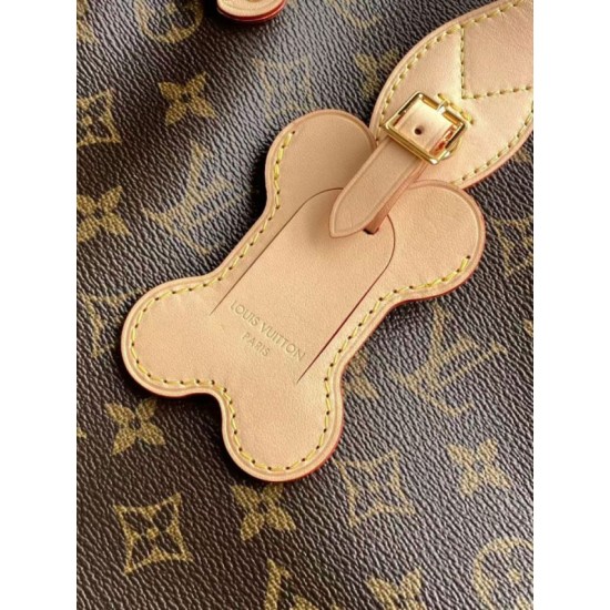 Replica Perfetta Dynamic 163 Borsa media per cani LV Neverwoof M27847 Imitazione