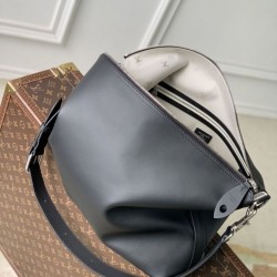 Replica Perfetta Borsa a tracolla Hobo Louis Vuitton M28392 Vagabond nera Imitazione