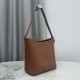 Replica fedele Borsa a secchiello medio Dior Medalillon M1532 Marrone Imitazione Outlet