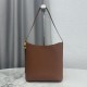 Replica fedele Borsa a secchiello medio Dior Medalillon M1532 Marrone Imitazione Outlet