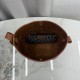 Replica fedele Borsa a secchiello medio Dior Medalillon M1532 Marrone Imitazione Outlet