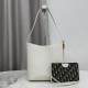 Replica fedele Borsa a secchiello medio Dior Medalillon M1532 Bianco Imitazione Outlet