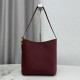 Replica fedele Borsa a secchiello medio Dior Medalillon M1532 Borgogna Imitazione Outlet