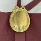 Replica fedele Borsa a secchiello medio Dior Medalillon M1532 Borgogna Imitazione Outlet
