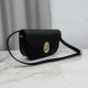 Replica fedele Borsa a tracolla Dior Medallion M3920 nera Imitazione Outlet