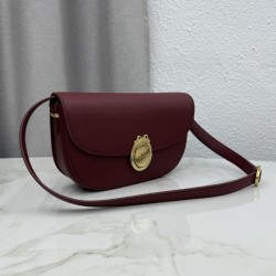 Replica fedele Borsa a tracolla Dior Medallion 23cm M3920 Borgogna Imitazione Outlet