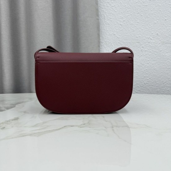 Replica fedele Borsa a tracolla Dior Medallion 23cm M3920 Borgogna Imitazione Outlet