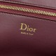 Replica fedele Borsa a tracolla Dior Medallion 23cm M3920 Borgogna Imitazione Outlet