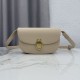 Replica fedele Borsa a tracolla Dior Medallion 23cm M3920 albicocca Imitazione Outlet
