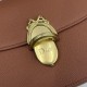 Replica fedele Borsa a tracolla Dior Medallion 23cm M3920 Marrone Imitazione Outlet