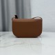 Replica fedele Borsa a tracolla Dior Medallion 23cm M3920 Marrone Imitazione Outlet