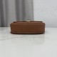 Replica fedele Borsa a tracolla Dior Medallion 23cm M3920 Marrone Imitazione Outlet