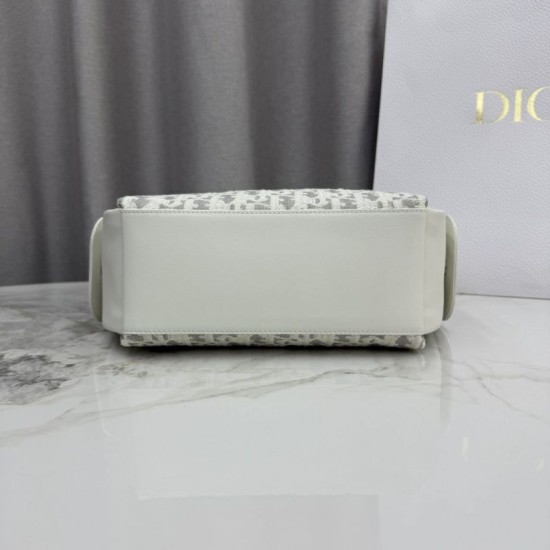 Replica fedele Borsa a tracolla/a spalla Dior D-Dream Dior Oblique M6323 beige Imitazione Outlet