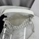 Replica fedele Borsa a tracolla/a spalla Dior D-Dream Dior Oblique M6323 beige Imitazione Outlet
