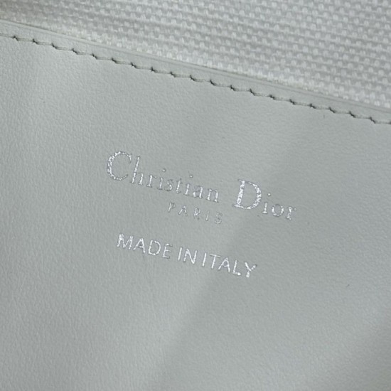 Replica fedele Borsa a tracolla/a spalla Dior D-Dream Dior Oblique M6323 beige Imitazione Outlet