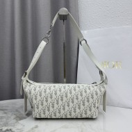 Replica fedele Borsa a tracolla piccola Dior D-Journey M2416 beige/grigio Imitazione Outlet