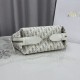 Replica fedele Borsa a tracolla piccola Dior D-Journey M2416 beige/grigio Imitazione Outlet