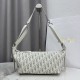 Replica fedele Borsa a tracolla piccola Dior D-Journey M2416 beige/grigio Imitazione Outlet
