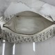 Replica fedele Borsa a tracolla piccola Dior D-Journey M2416 beige/grigio Imitazione Outlet