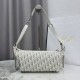 Replica fedele Borsa a tracolla piccola Dior D-Journey M2416 beige/grigio Imitazione Outlet