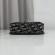Replica fedele Borsa a tracolla Dior Medallion M3920 Oblique Blu Imitazione Outlet