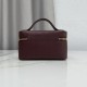 Replica fedele Borsa a mano Dior Trianon Soft Vanity Mini Chain S4613 Borgogna Imitazione Outlet